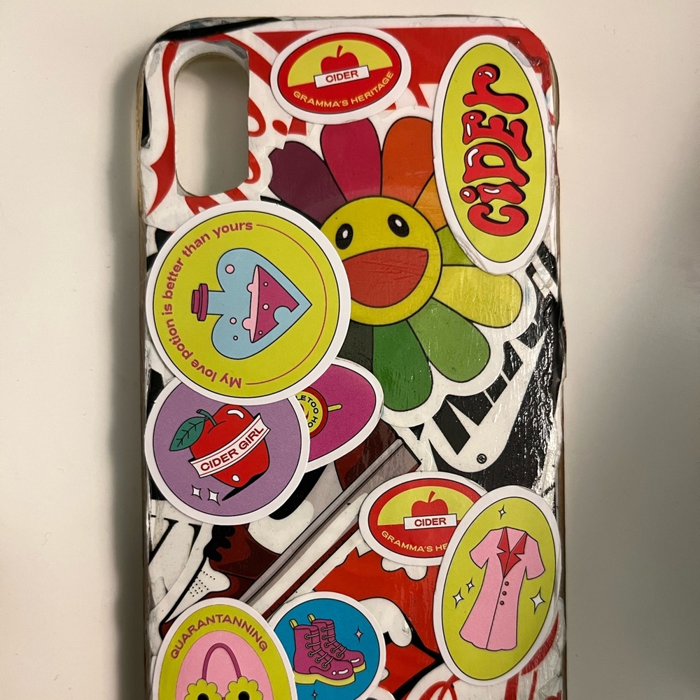 Sticker Overload iPhone X Case!